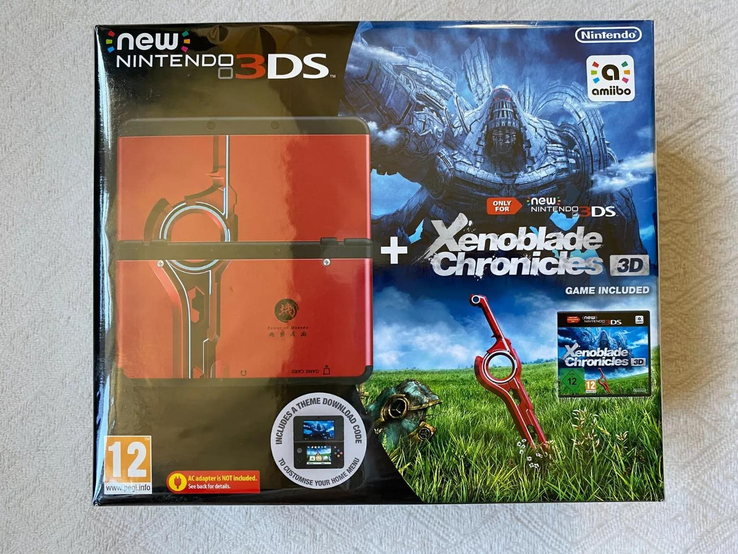 New Nintendo 3DS [Xenoblade Chronicles 3D Edition] - PAL Console [Import]