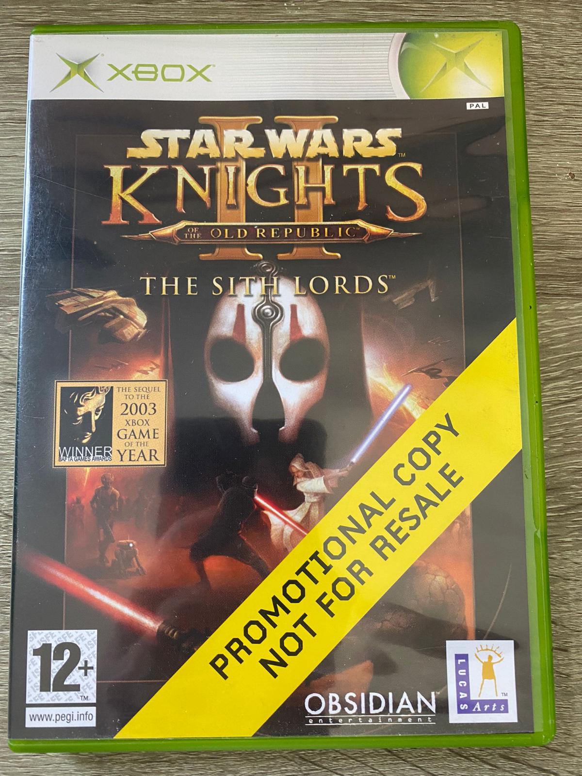 Star Wars Knights Of The Old Republic II [Not For Resale] - PAL Xbox [Import]