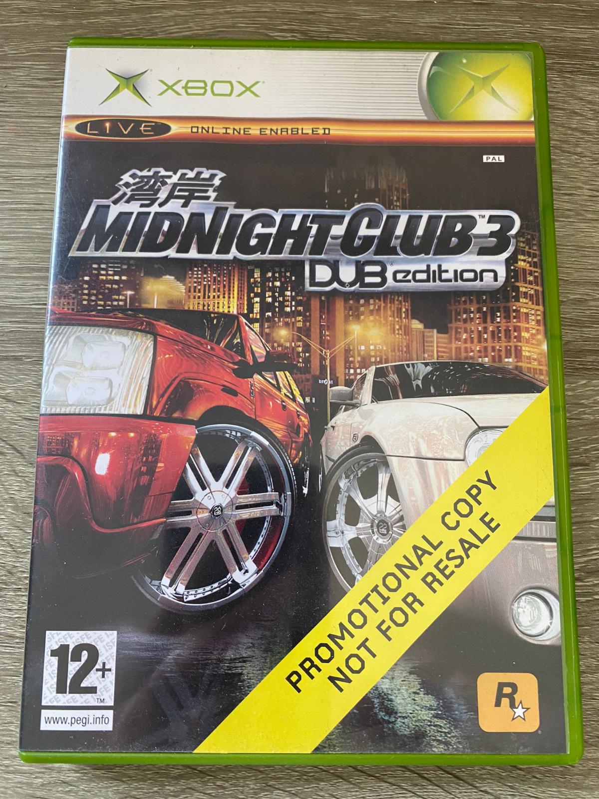 Midnight Club 3: DUB Edition [Not For Resale] - PAL Xbox [Import]