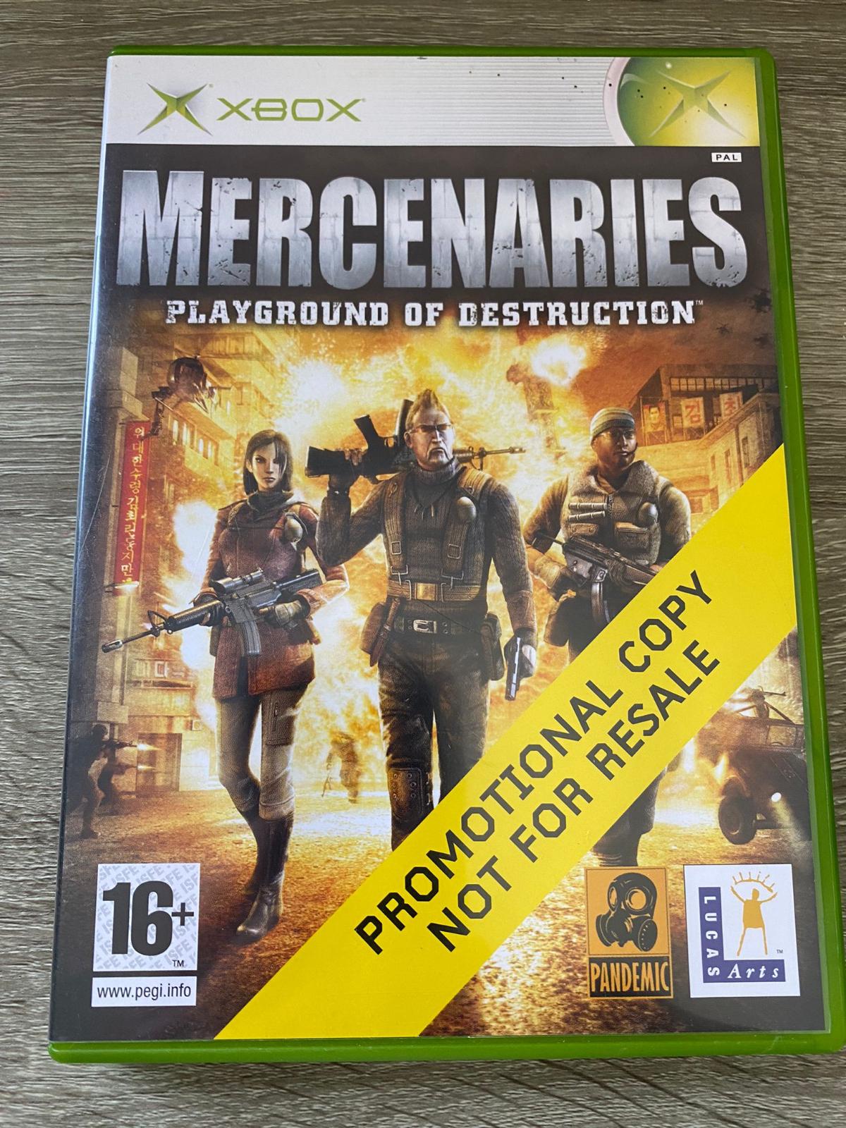 Mercenaries: Playground Of Destruction [Not For Resale] - PAL Xbox [Import]