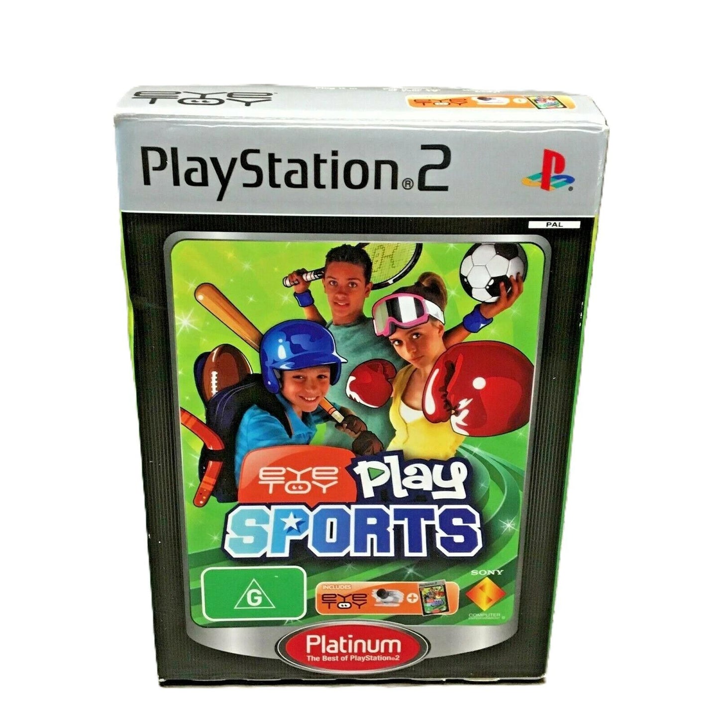 Eye Toy Play Sports [Platinum Bundle] - PAL Playstation 2 [Import]
