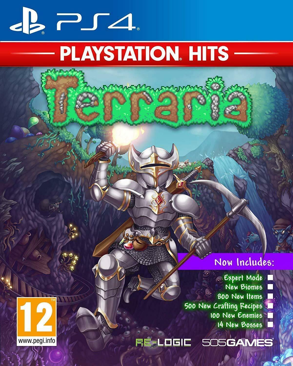 Terraria [PlayStation Hits] - PAL Playstation 4 [Import]