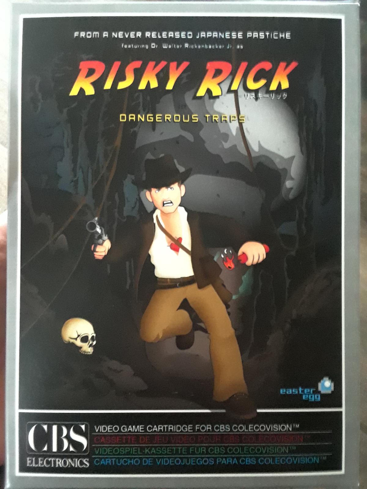 Risky Rick Dangerous Traps - Colecovision