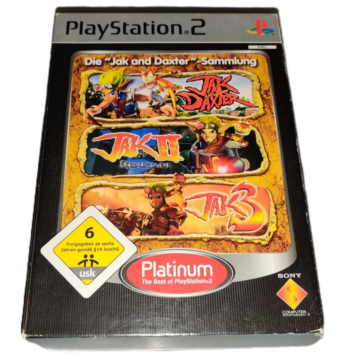 Jak And Daxter: Triple Pack [Platinum] - PAL Playstation 2 [Import]