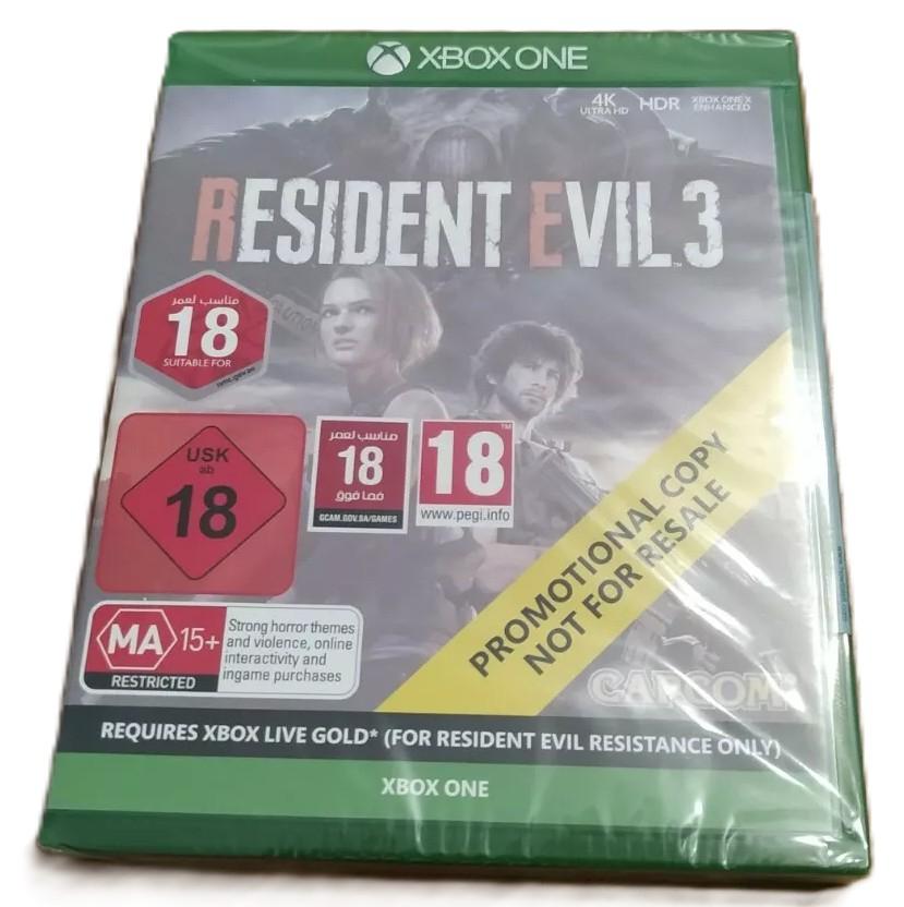 Resident Evil 3 [Not For Resale] - PAL Xbox One [Import]