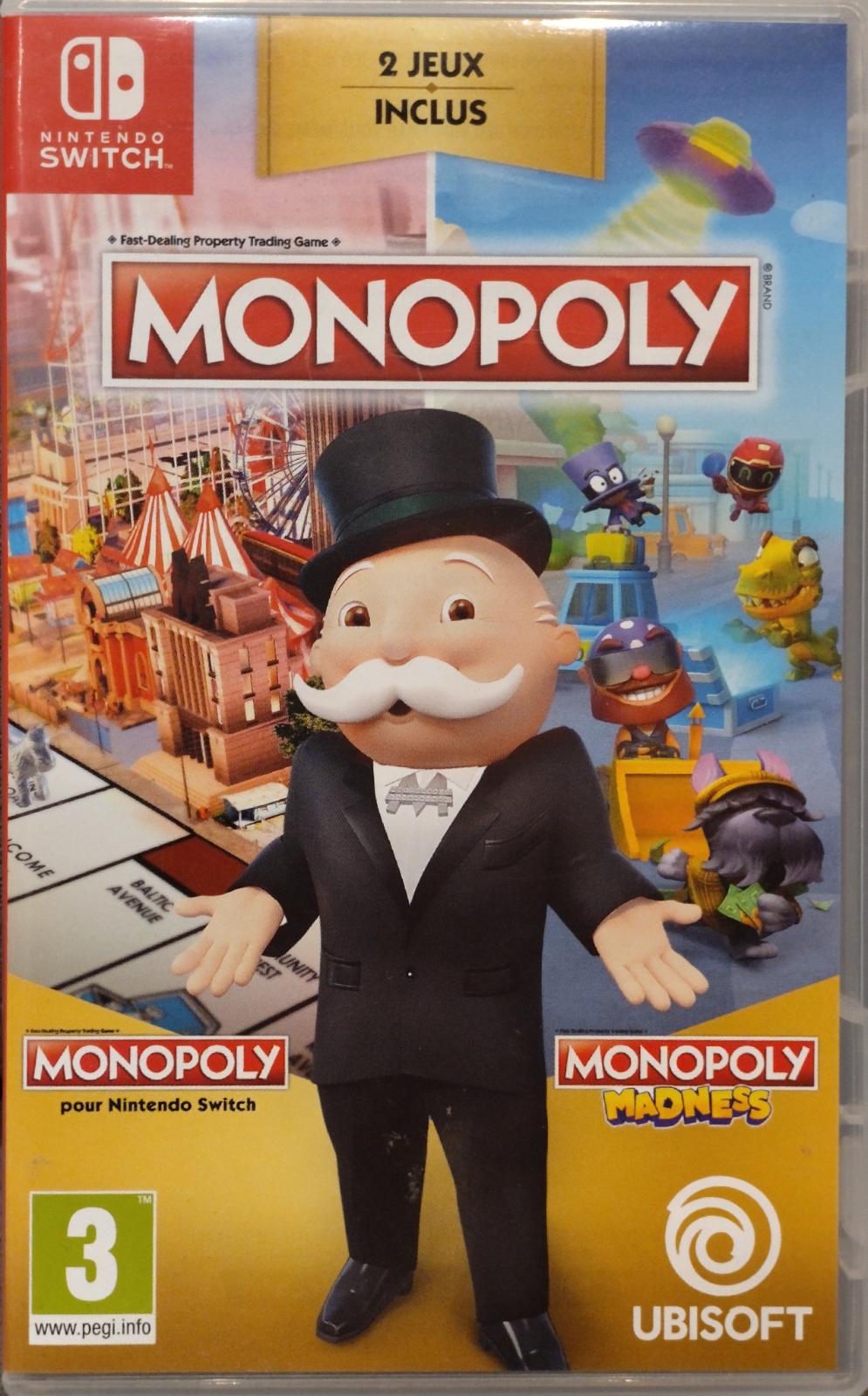 Monopoly And Monopoly Madness - PAL Nintendo Switch [Import]