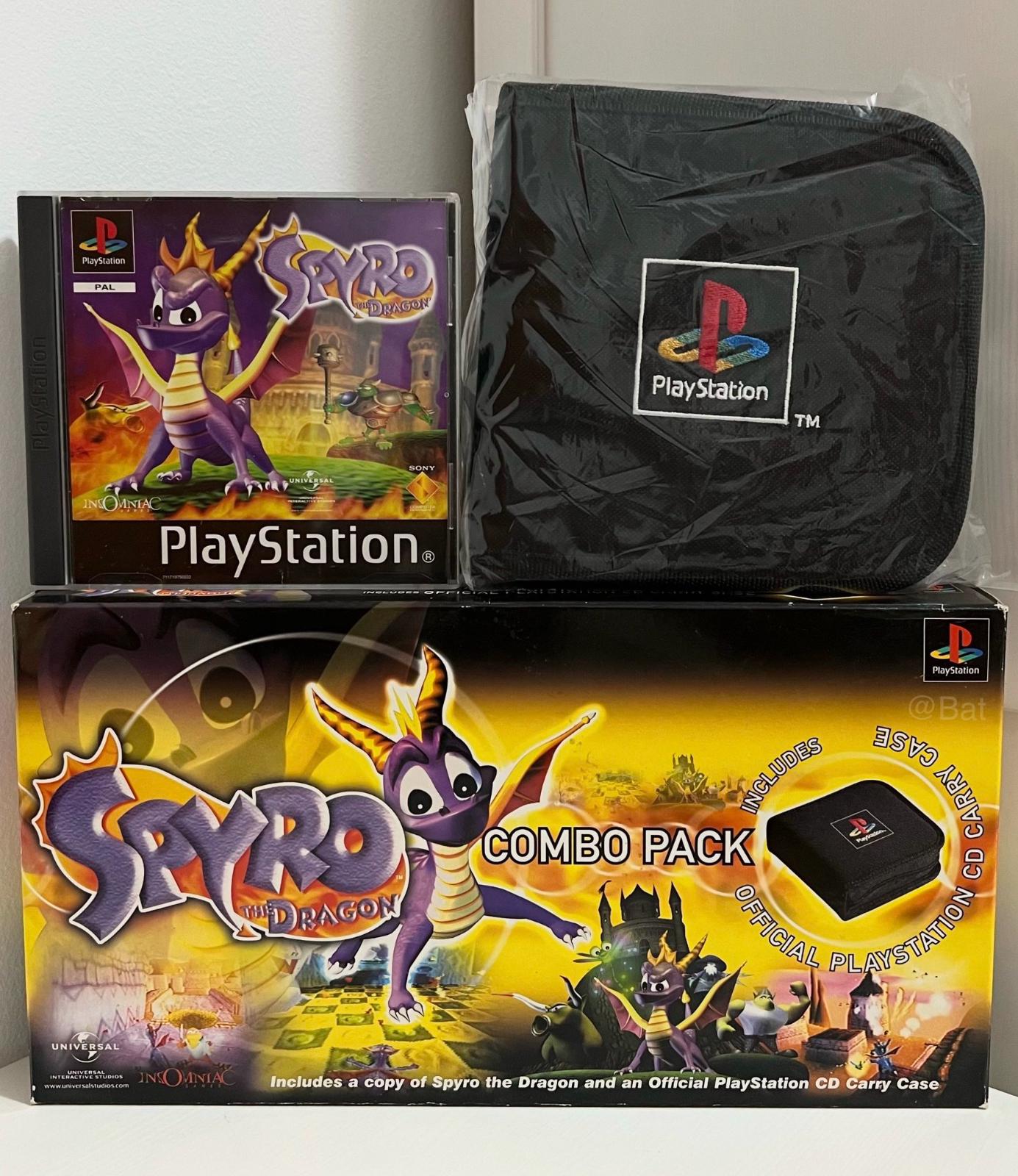 Spyro The Dragon Combo Pack - PAL Playstation [Import]