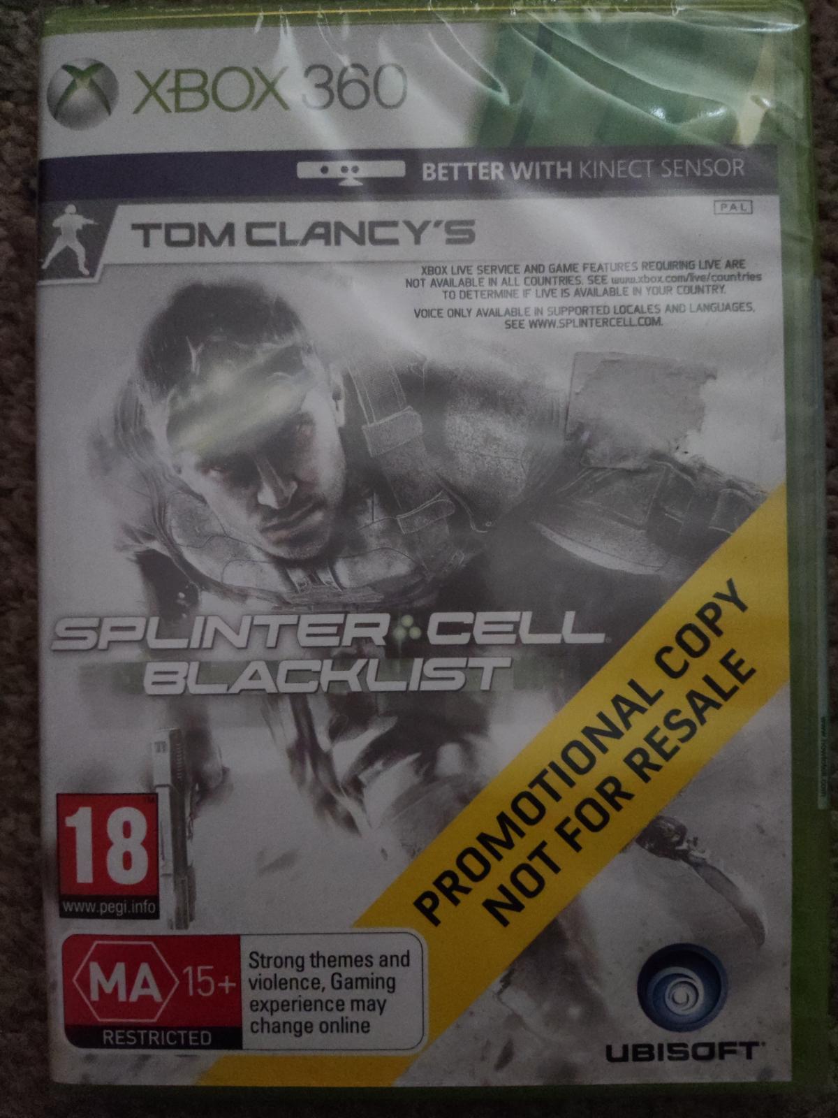 Splinter Cell: Blacklist [Not.For Resale] - PAL Xbox 360 [Import]