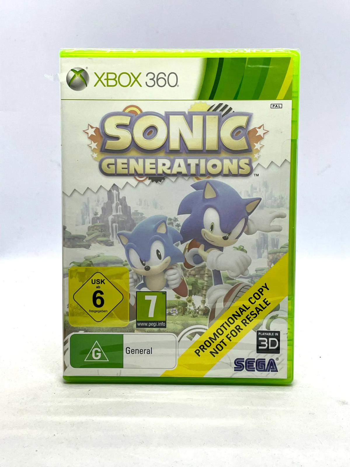 Sonic Generations [Not For Resale] - PAL Xbox 360 [Import]