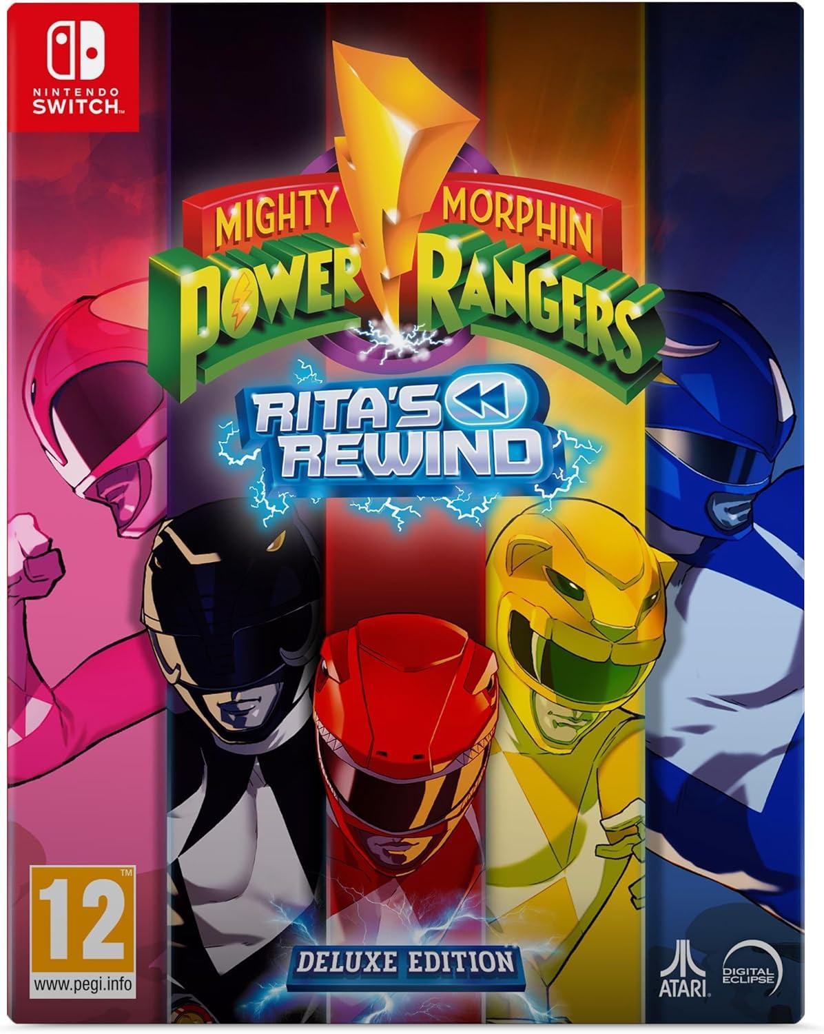 Mighty Morphin Power Rangers: Rita's Rewind [Deluxe Edition] - PAL Nintendo Switch [Import]