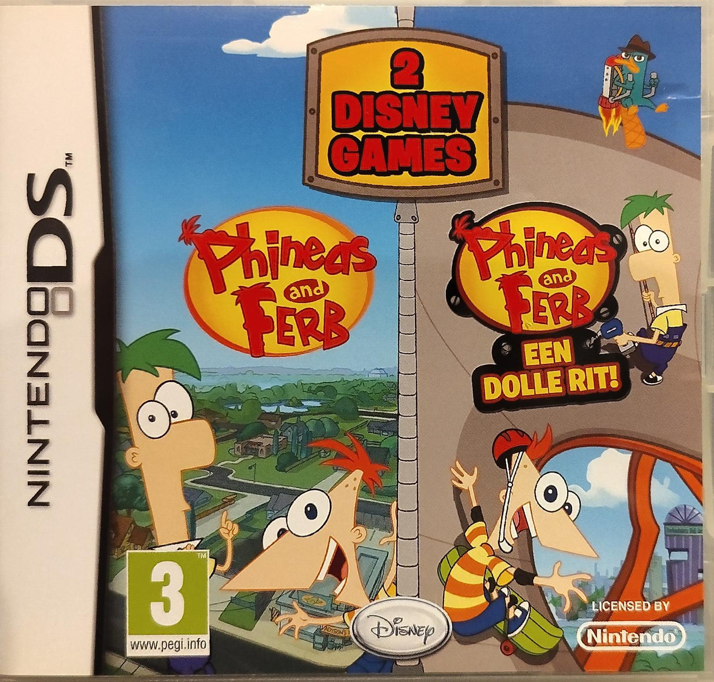Phineas And Firb 2 Disney Games - PAL Nintendo DS [Import]