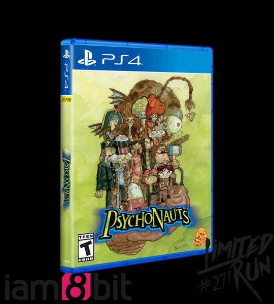 Psychonauts [iam8bit Cover] - PlayStation 4