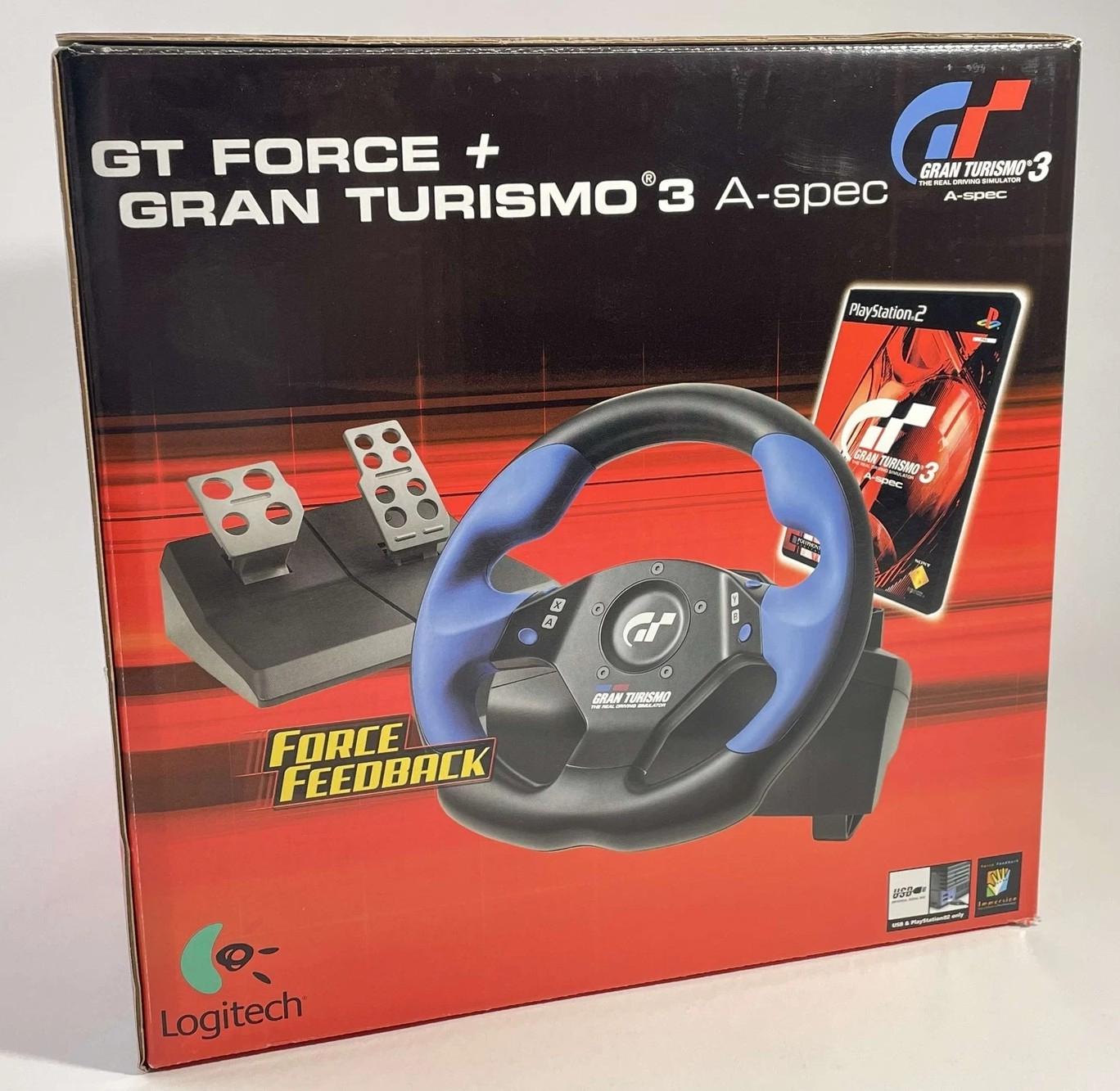 GT Force + Gran Turismo 3 [A-Spec Bundle] - PAL Playstation 2 [Import]