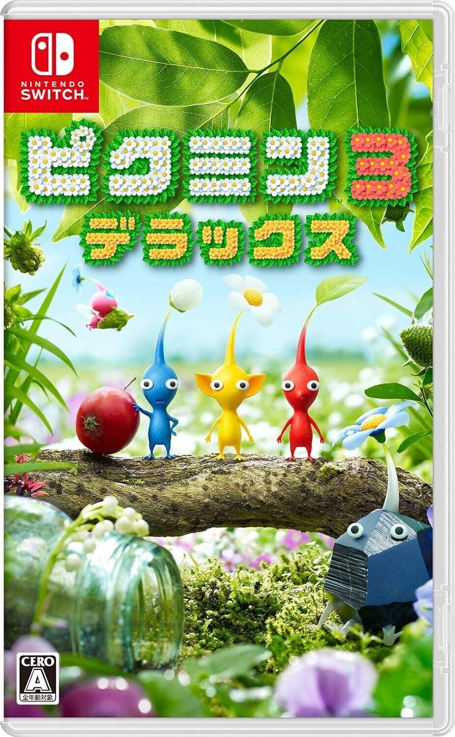 Pikmin 3 Deluxe - JP Nintendo Switch [Import]