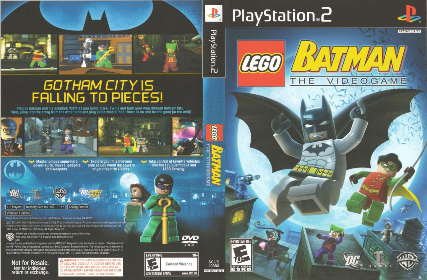 LEGO Batman The Videogame [Not for Resale] - PlayStation 2