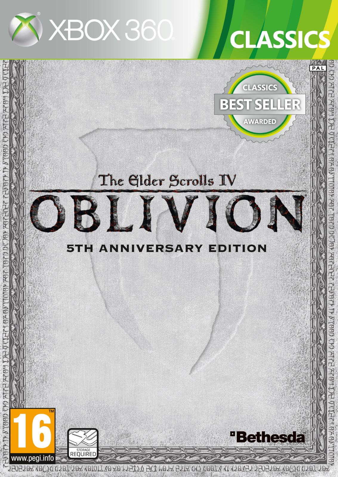 Elder Scrolls IV: Oblivion 5th Anniversary Edition - PAL Xbox 360 [Import]