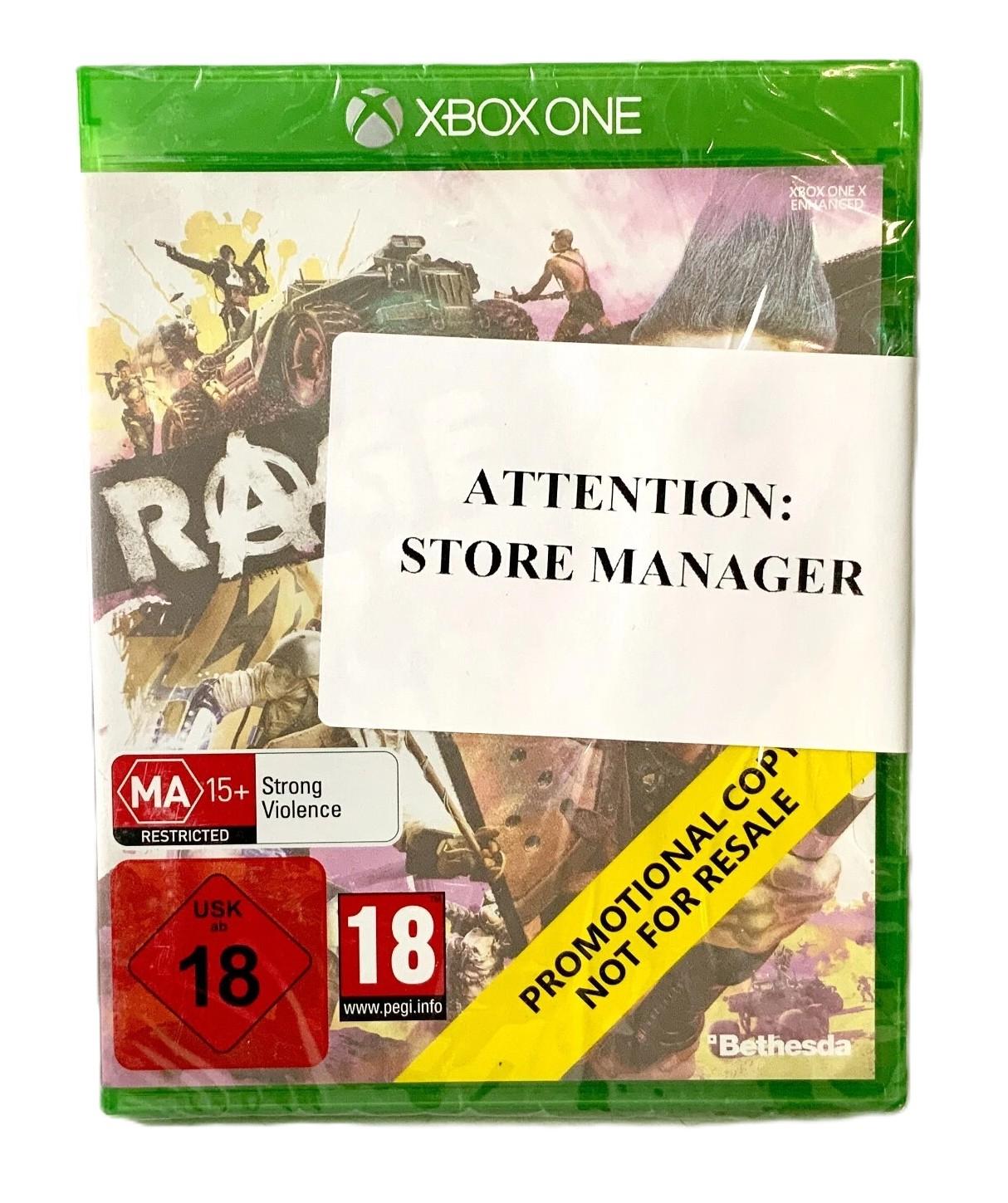 Rage 2 [Not For Resale] - PAL Xbox One [Import]