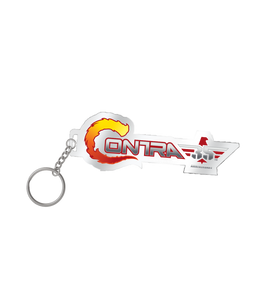 Contra 35th Anniversary Keychain *NEW*