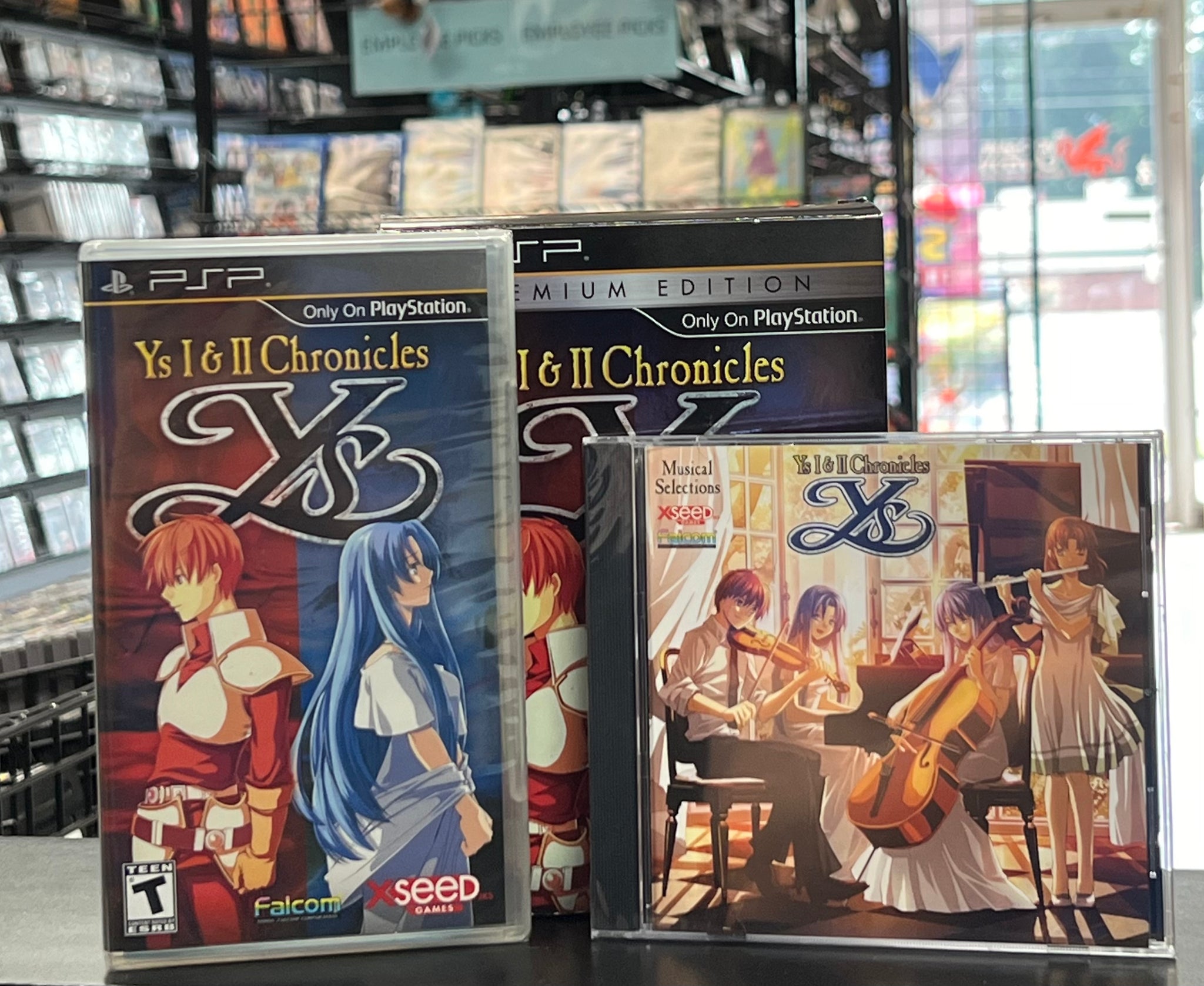 Ys I & II Chronicles - PSP – The Video Game Cavern Ys I & II Chronicles - PSP – The Video Game Cavern