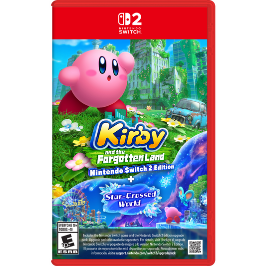 Kirby and the Forgotten Land: Switch 2 Edition + Star-Crossed World (NEW) - Nintendo Switch 2