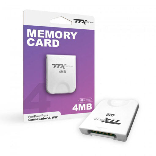 Memory Card - GameCube - 4mb (59 Blocks) [TTX] *NEW*