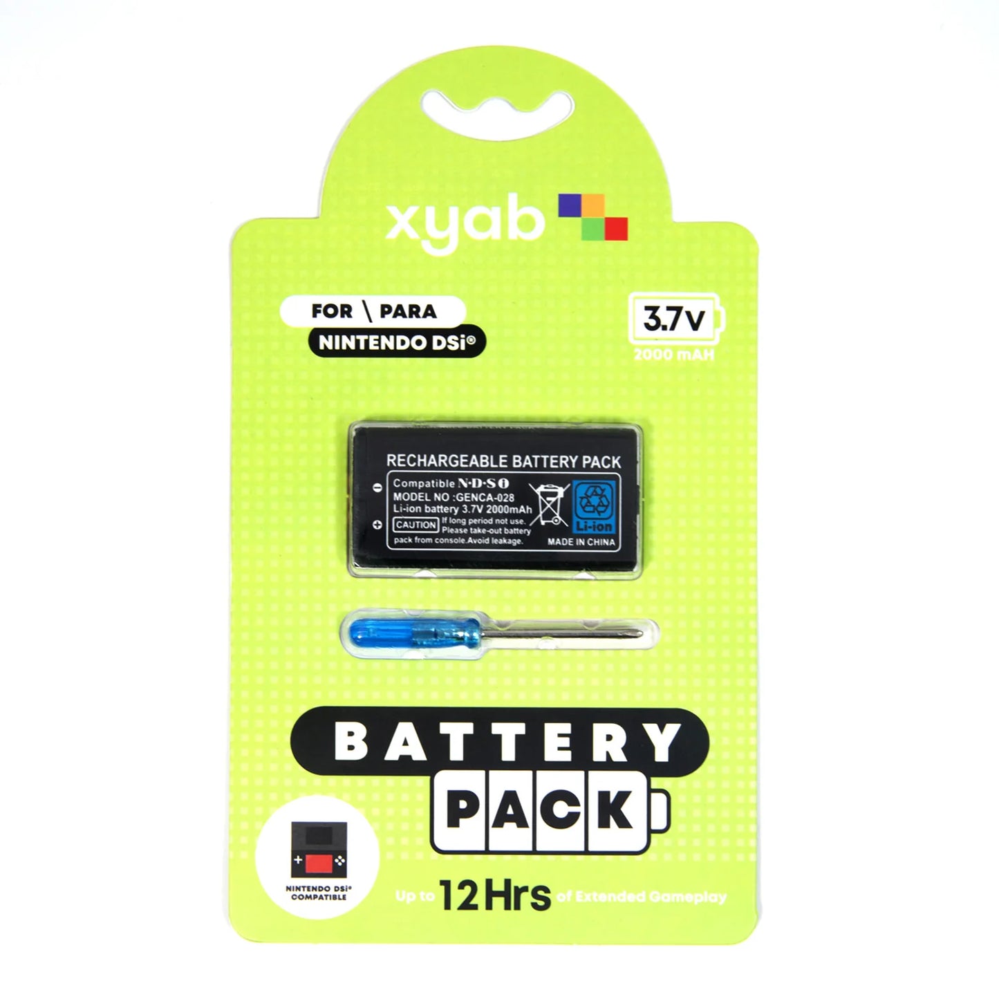 Rechargeable Battery Pack for Nintendo DSi (New) - Nintendo Accessories