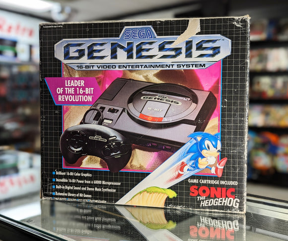 Sega Genesis - Model 1 Complete In Box *Pre-Owned*