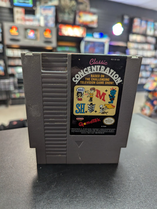 Classic Concentration - NES