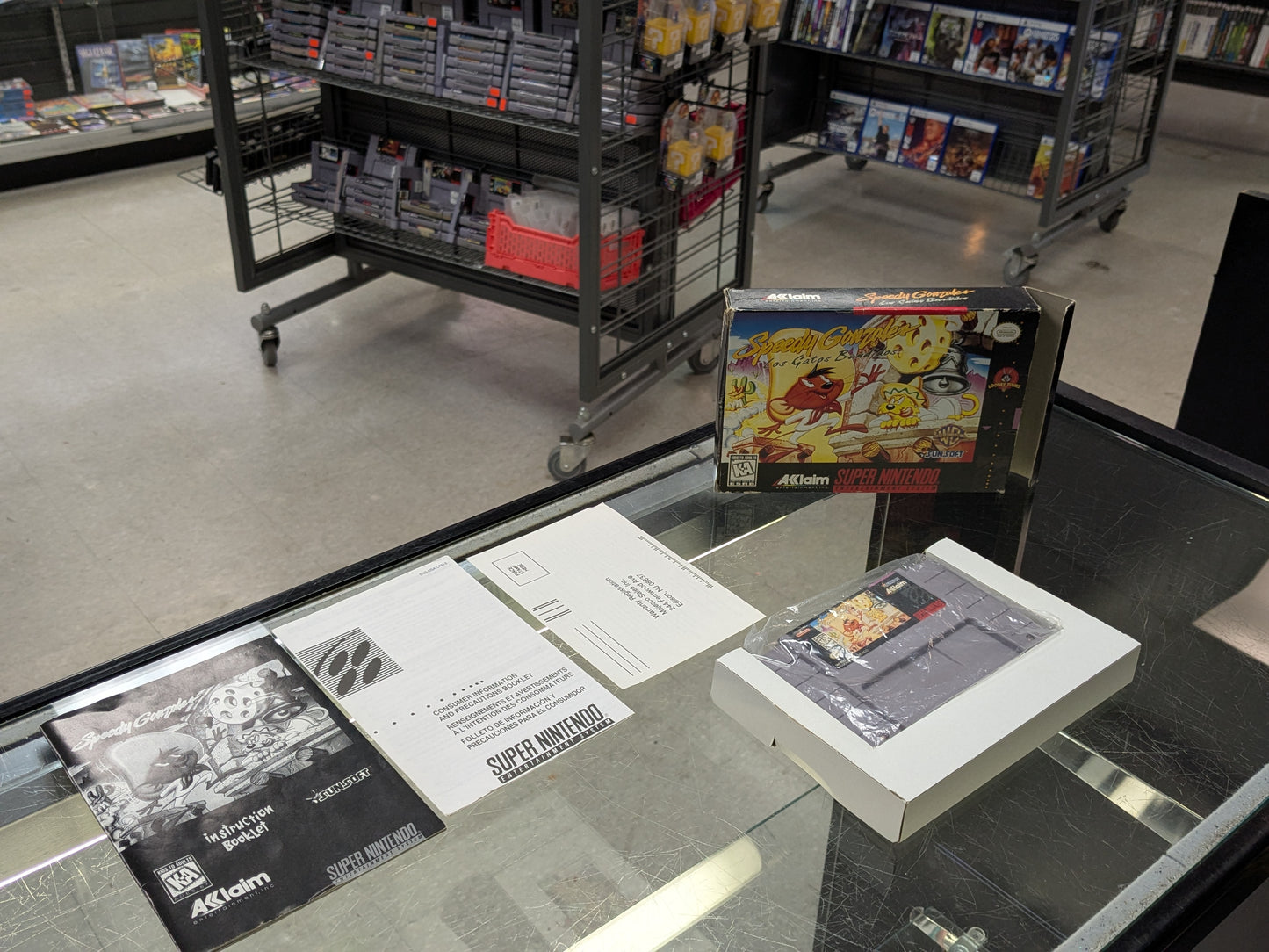 Speedy Gonzales Los Gatos Bandidos - SNES