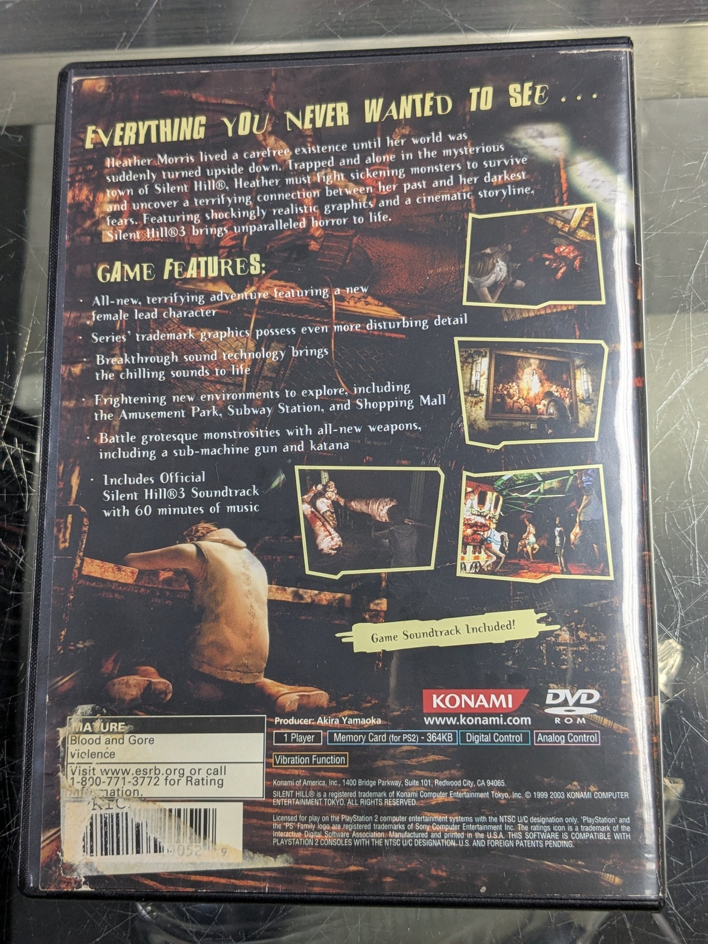 Silent Hill 3 - PlayStation 2