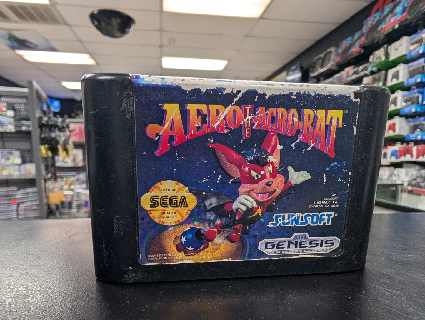 Aero the Acro Bat - Genesis