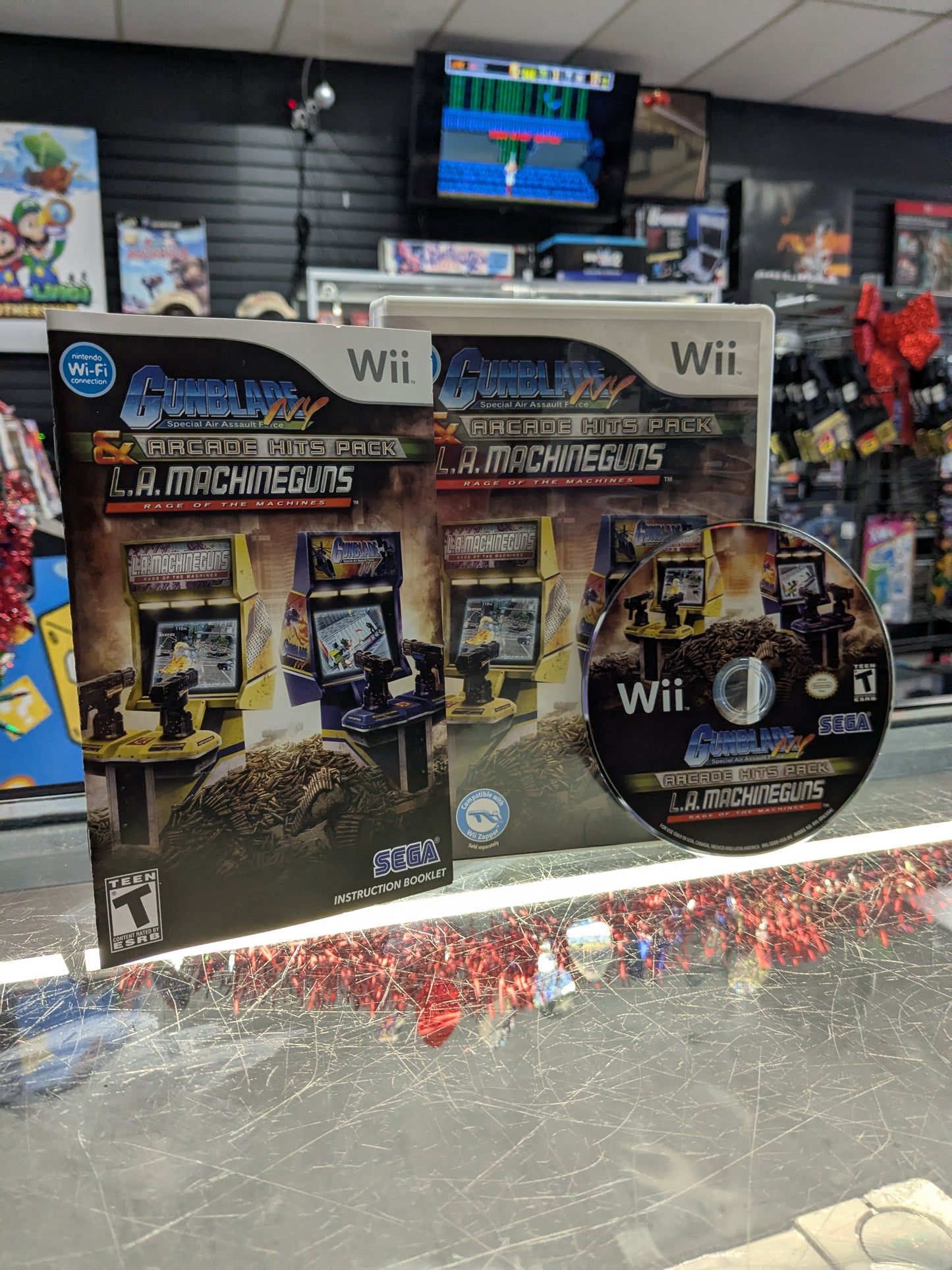 Gunblade NY & LA Machineguns Arcade Hits Pack - Wii