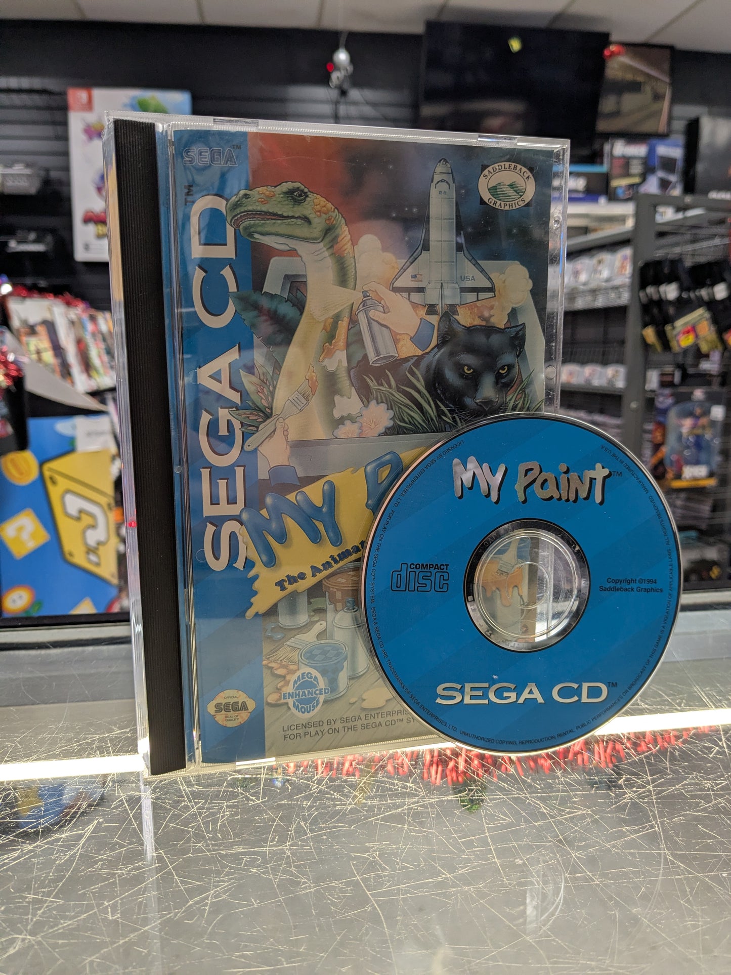 My Paint Animated Paint Program - Sega CD