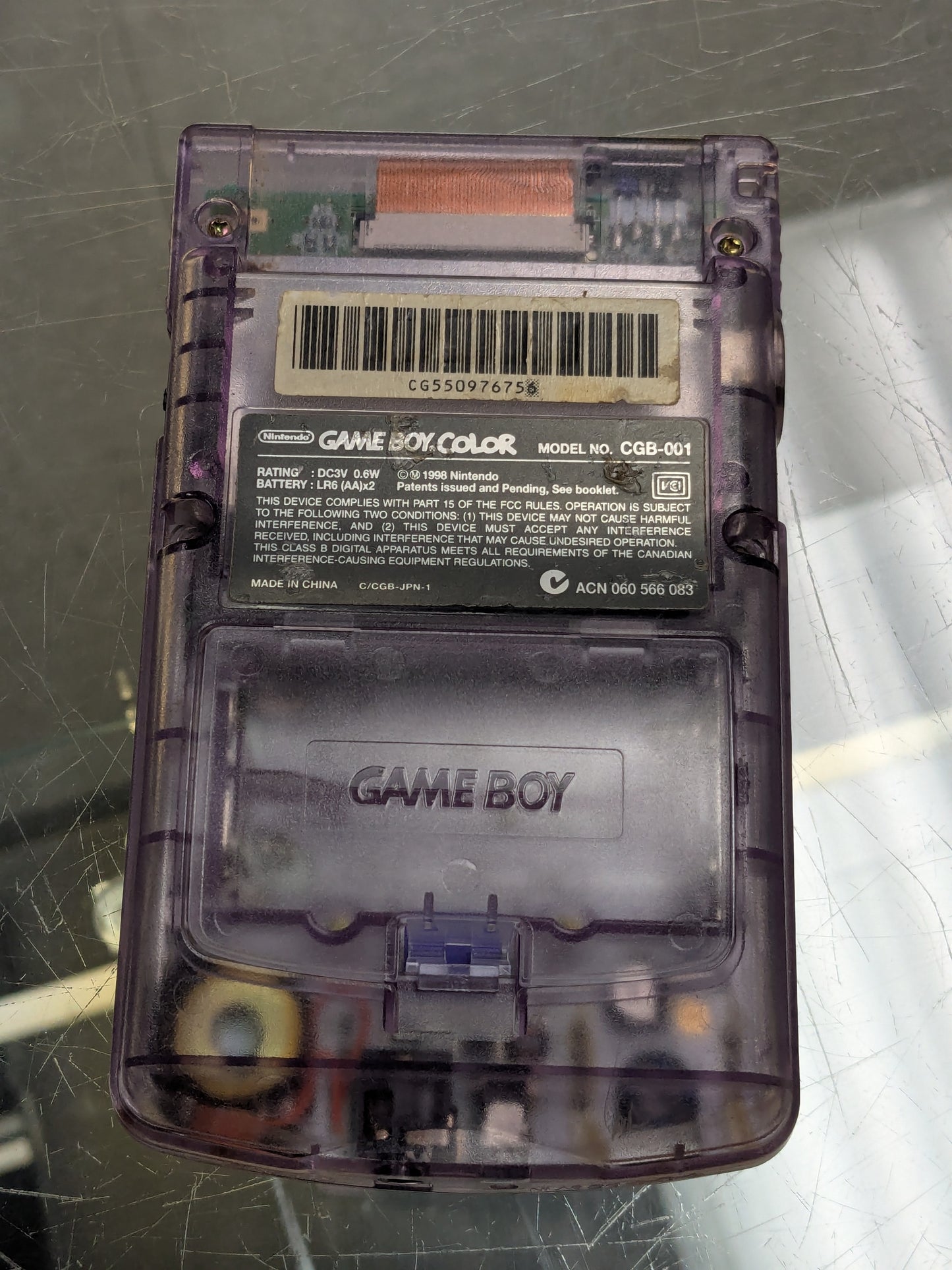 GameBoy Color [Atomic Purple] - Game Boy