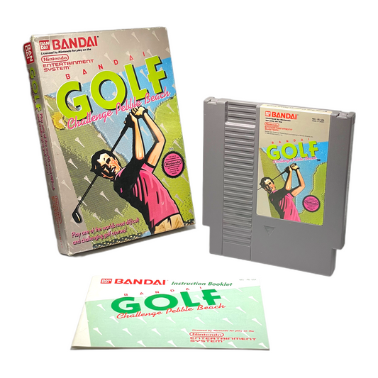 Bandai Golf Challenge Pebble Beach - NES