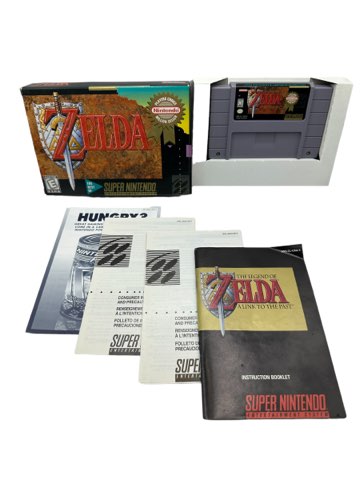 LEGEND OF ZELDA: LINK TO THE PAST Complete CIB Nintendo SNES