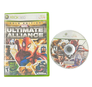 Marvel Ultimate Alliance Gold Xbox 360 [Printed Cover] *Pre-Owned*