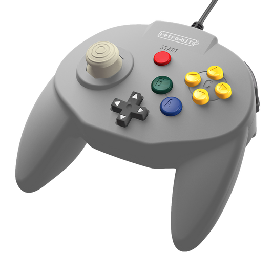 Retro Bit : Tribute 64 Wired Controller - Nintendo Accessories