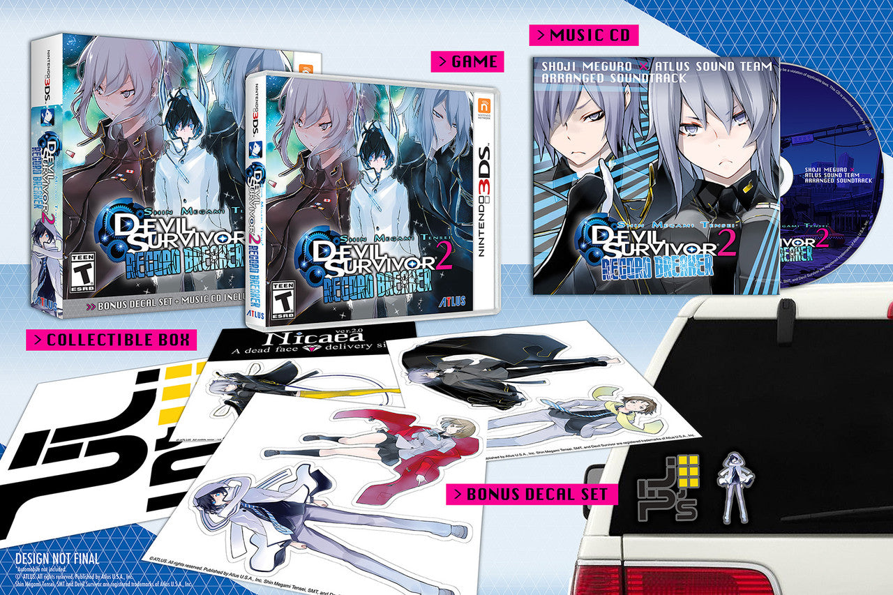 Shin Megami Tensei: Devil Survivor 2: Record Breaker [Launch Edition] - Nintendo 3DS