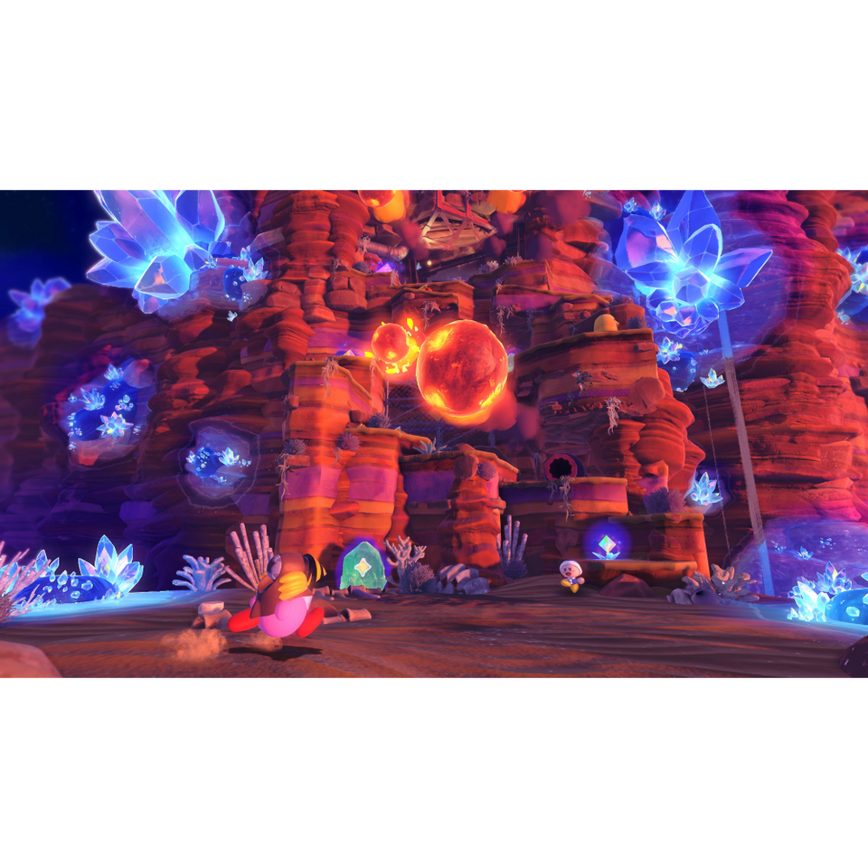 Kirby and the Forgotten Land: Switch 2 Edition + Star-Crossed World (NEW) - Nintendo Switch 2