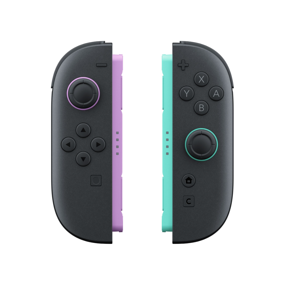 Switch 2 Joy-Con 2 (L)/(R): Light Purple / Light Green (New) - Nintendo Accessories