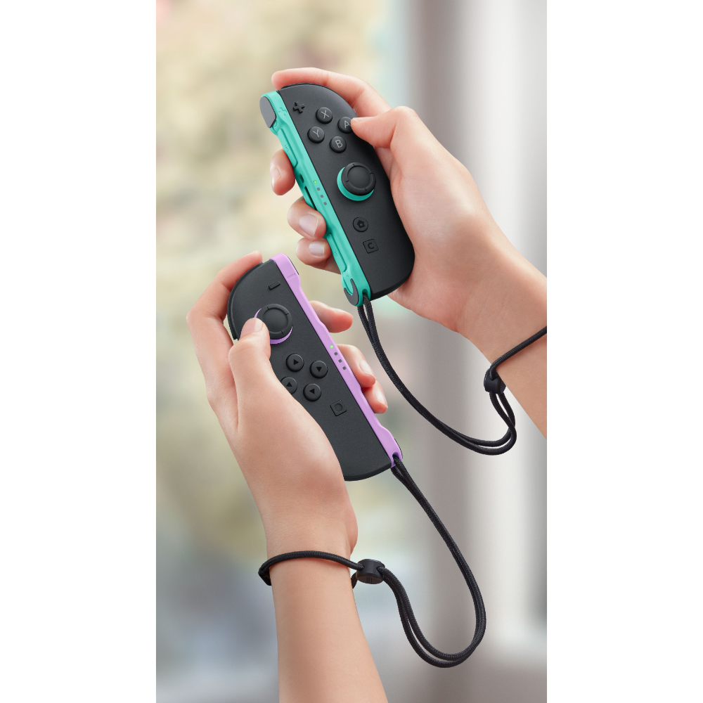 Switch 2 Joy-Con 2 (L)/(R): Light Purple / Light Green (New) - Nintendo Accessories