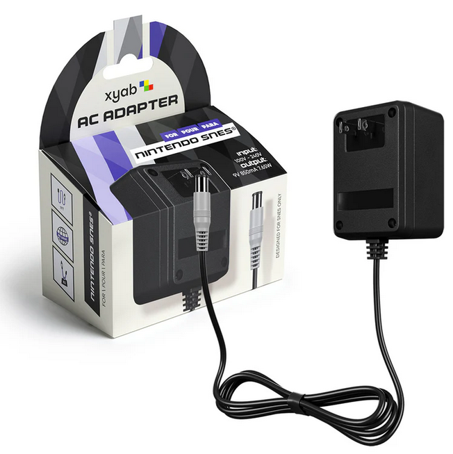 AC Adapter for SNES (New) - Nintendo Accessories
