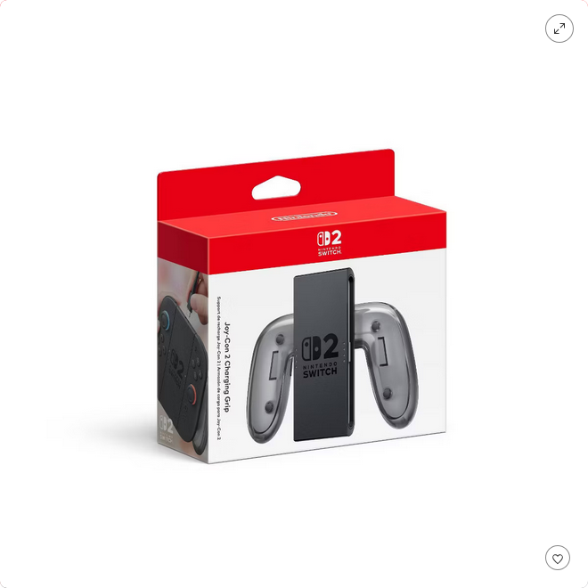 Joy-Con 2 Charging Grip (New) - Nintendo Accessories