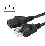 3 -Prong Power Cable For PS3 / Xbox 360/ PC (NEW)