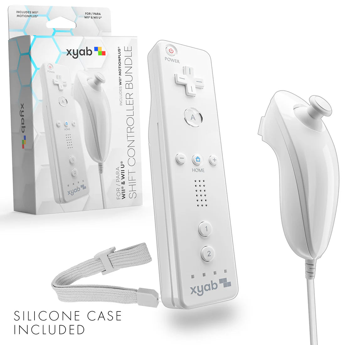 Wii U / Wii Controller & Nunchuck Bundle (NEW) - Nintendo Accessories