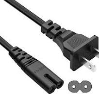 AC Power Wire (Circle-Circle) [Bulk Pack] (NEW)