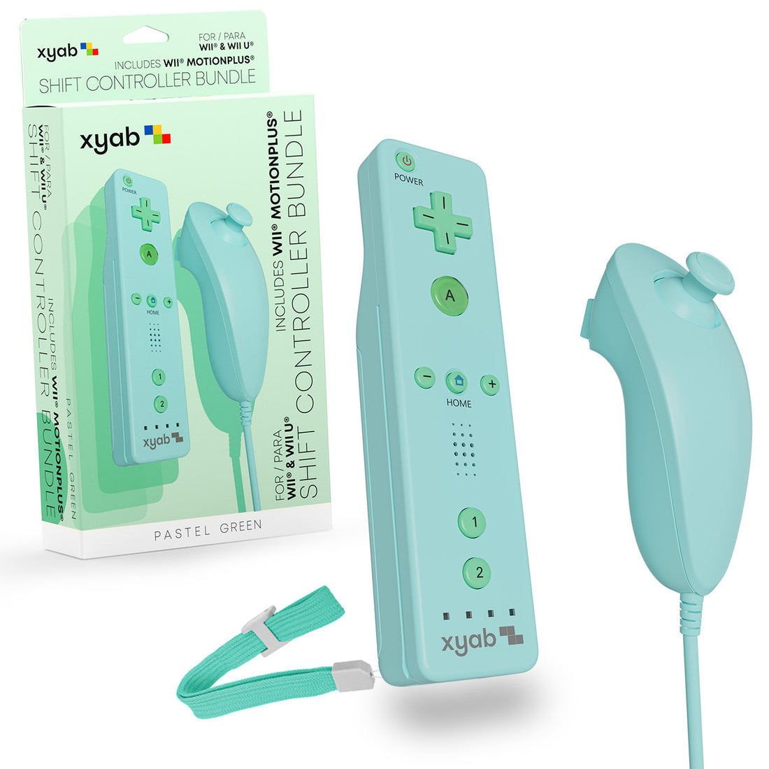 Wii U / Wii Controller & Nunchuck Bundle (NEW) - Nintendo Accessories