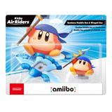 Kirby Air Rider Series - Bandana Waddle Dee & Winged Star (New) - Amiibo