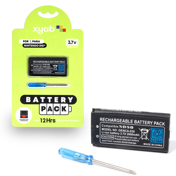 Rechargeable Battery Pack for Nintendo DSi (New) - Nintendo Accessories